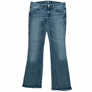 7 For All Mankind A Pocket Bootcut Jeans Sz 31
